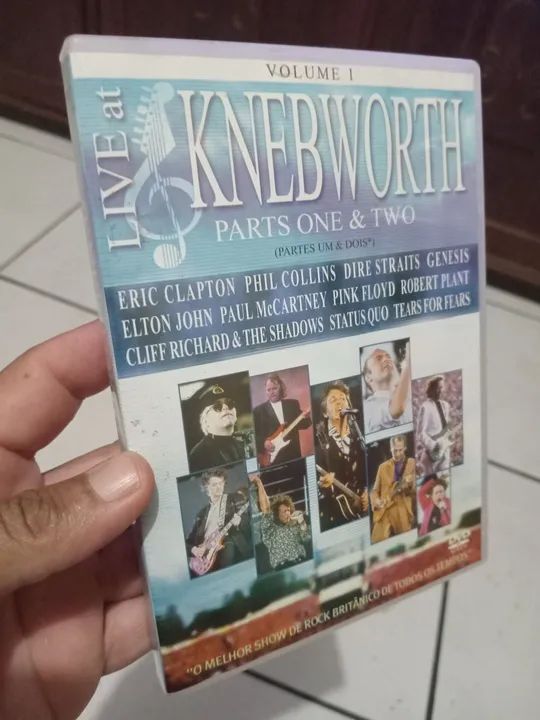 SHOW LIVE AT KNEBWORTH  Vol.1 (parte 1 e 2)
