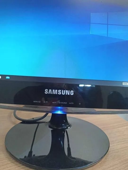 Monitor 19" Polegadas Widescreen Samsung Preto LCD VGA - Foto 2