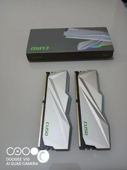 2x8gb 3200mhz Memoria Ram CUSO Rgb (Novas) - Foto 2
