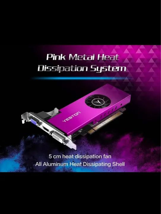 Placa de vídeo Yeston rx550 4gb 