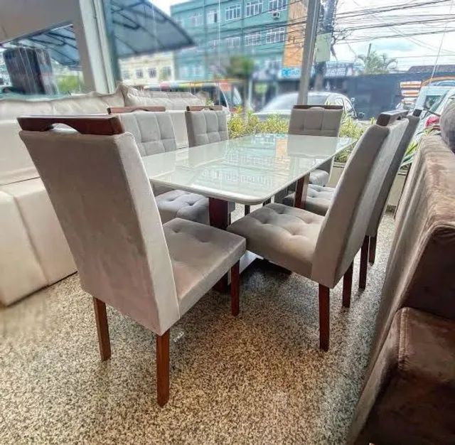 Mesa 6 cadeiras Fabiolá - Foto 4