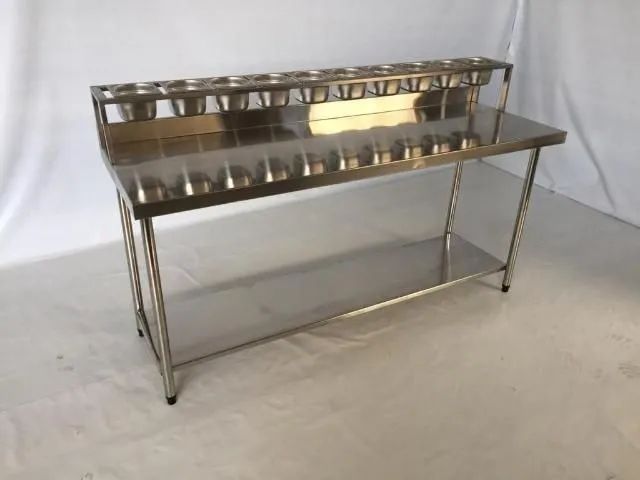 Balcão de Aço Inox com Pia e Gavetas - Ideal para Cozinha Industrial! - Foto 3