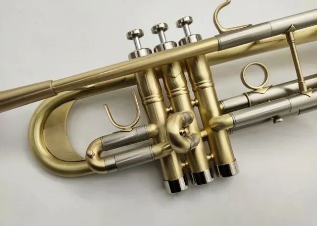 trompete profissional dupla afinação DÒ e SÌ luthieria margewate prosperar completo - Foto 4
