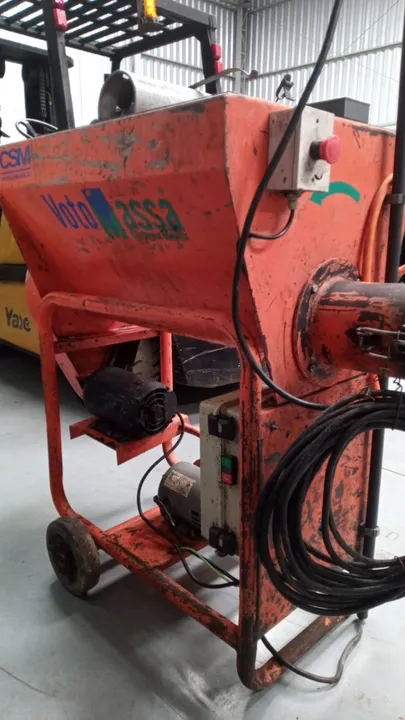 Misturador de argamassa CSM Md Votomassa Sistema Matrix motor trif 3 cv