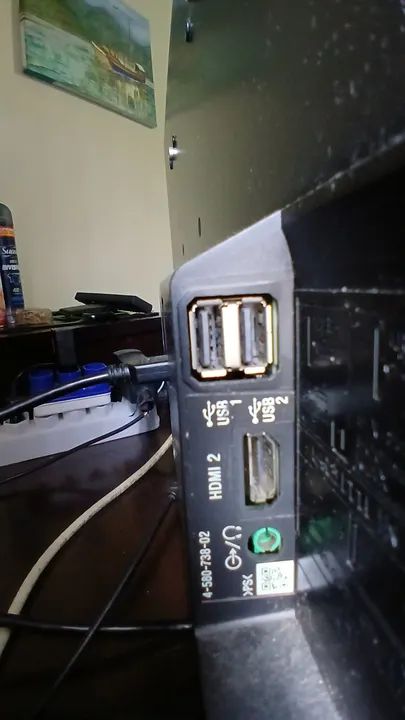 Smart TV Sony com tela de 32 polegadas com defeito  - Foto 5