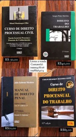 "livros estudantes de direito" no Brasil