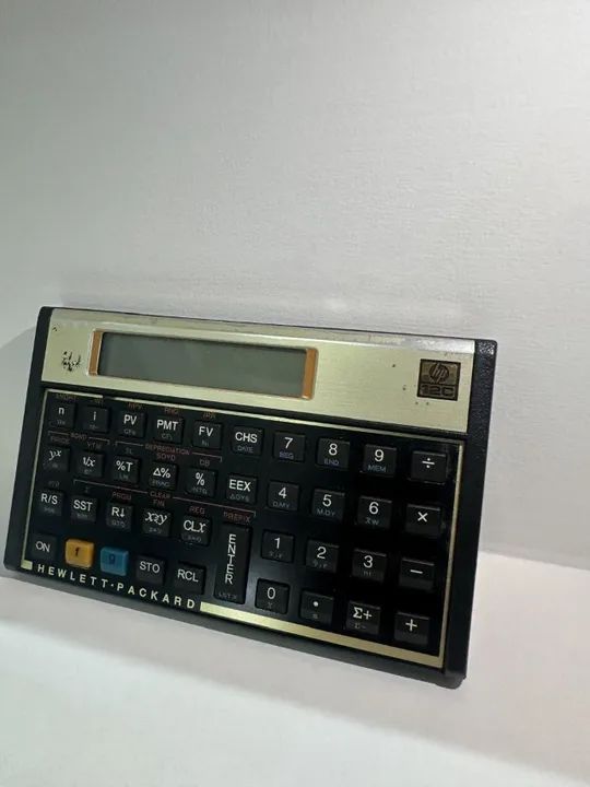 HP 12c Financial Calculator Gold