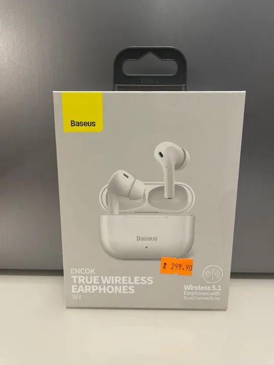 Fone de ouvido Baseus Encok W3