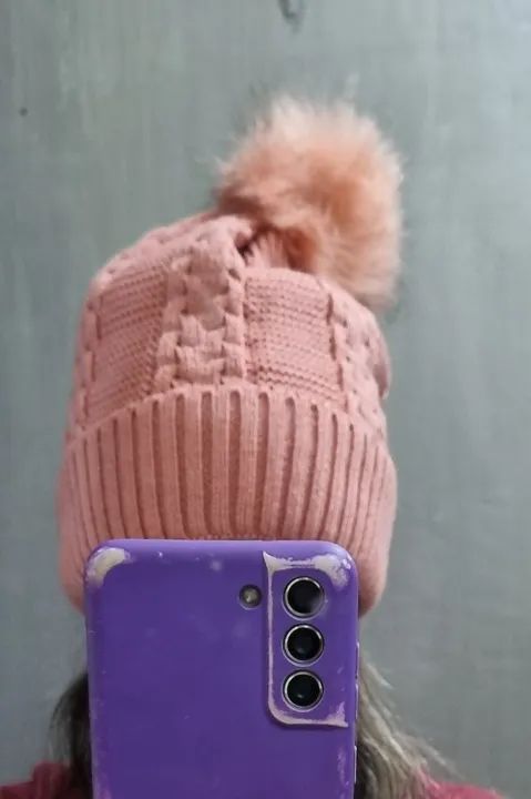 Gorro lã e pelúcia - Foto 4