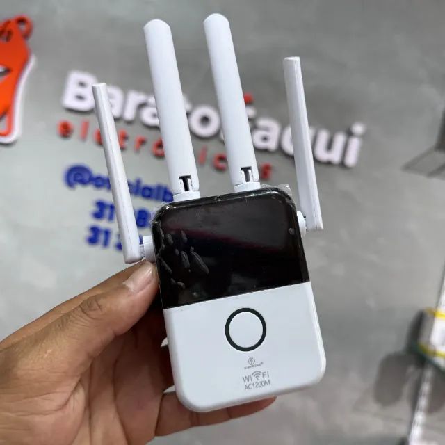 Repetidor de Sinal Wi-Fi Kapbom KA-X335 5Ghz 1200M - Alta Velocidade e Cobertura - Foto 4