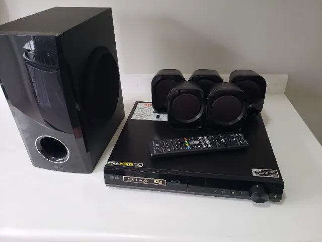 Home Theater Blu-Ray LG HD-BH4120S 5.1  330W RMS - Foto 3