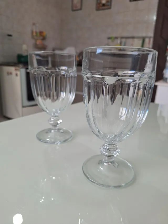 2 Taças de vidro Duratuff