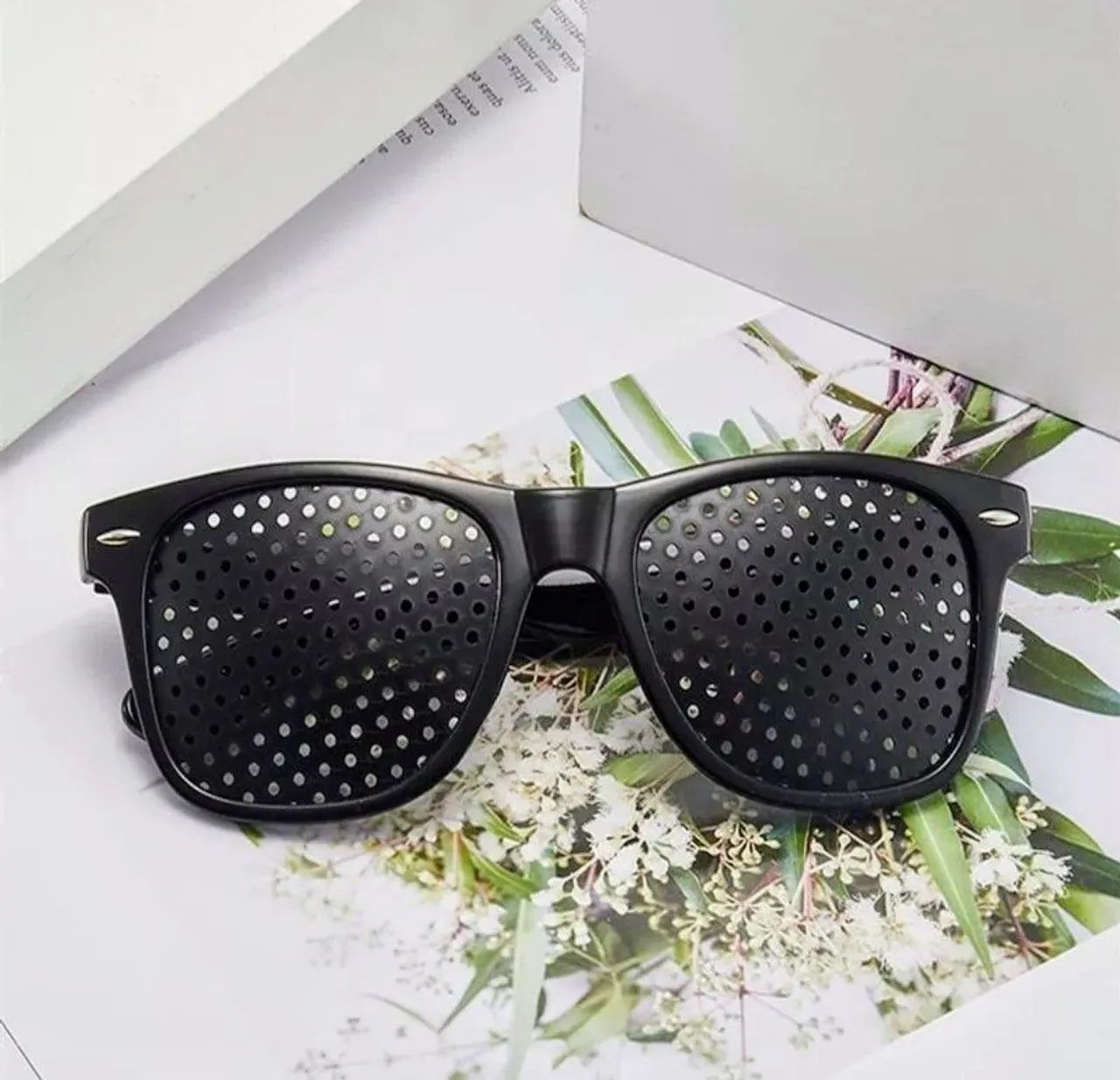 Óculos Furado Anti-Pinhole perfurado Tratamento  - Foto 4