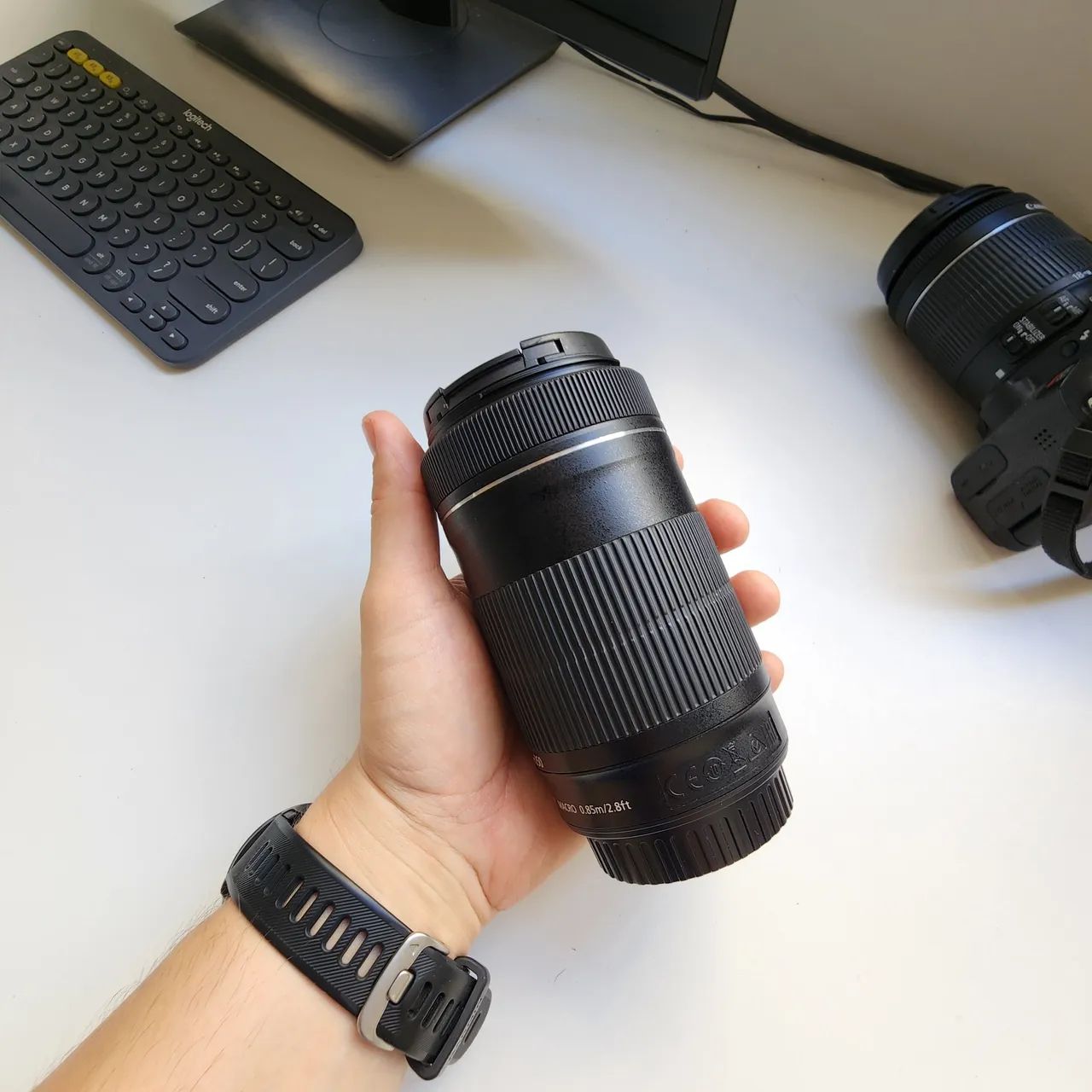 Lente Canon 55-250mm