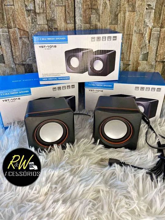 Caixa de Som Mini Digital 2.0 YST-1018