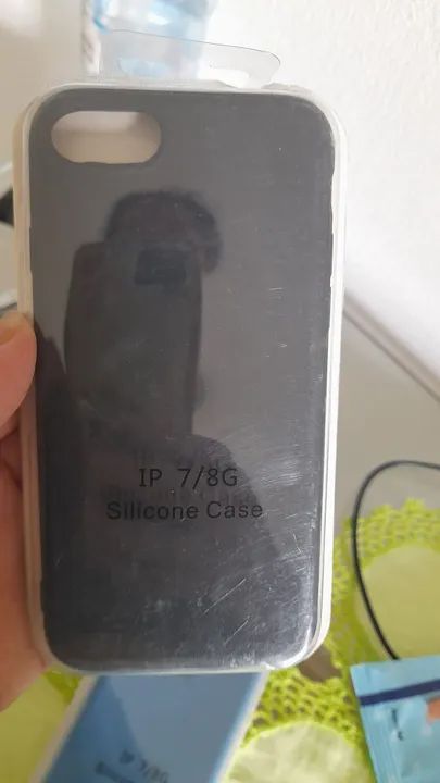 PELÍCULA DE PRIVACIDADE E CAPA DE IPHONE 7/8 - Foto 4