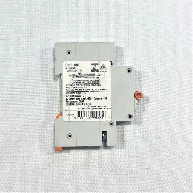 Disjuntor Termomagnético GE Din 1x32 Monopolar C32 Monofásico Unipolar - Foto 2
