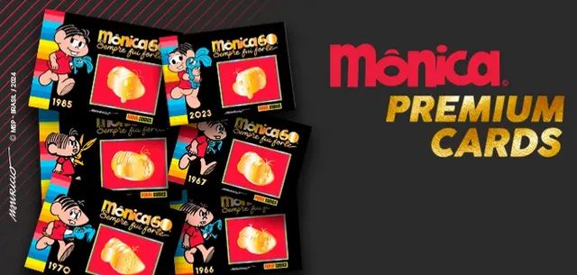 Mônica 60 Anos Premium Card 2023 Panini Lacrado - Foto 4