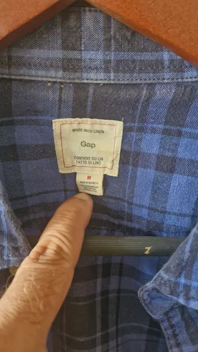 Camisa ML GAP masc - Foto 2
