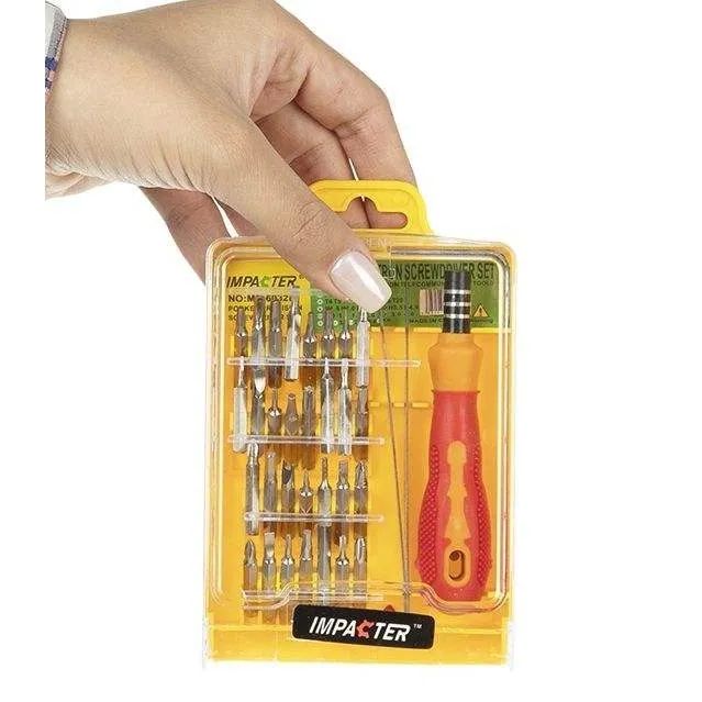 Jogo De Chaves 32 Em 1 Para Reparo Rápido Impacter - Foto 2