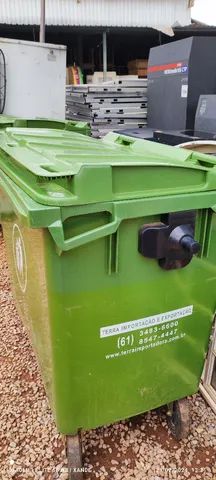 Lixeira Contêiner injetado em plástico