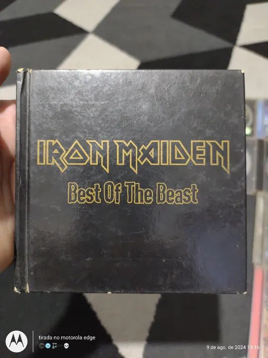 CD DUPLO Best of the Beast com encarte