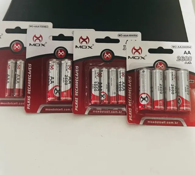 Pilhas Recarregável - Mox