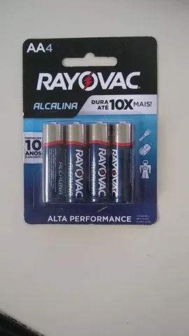 Kit Pilhas Rayovac Alcalinas Novas Na Caixa