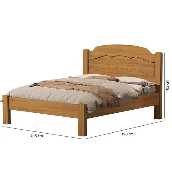 Cama de casal reforçada MDF - NOVA - Foto 3
