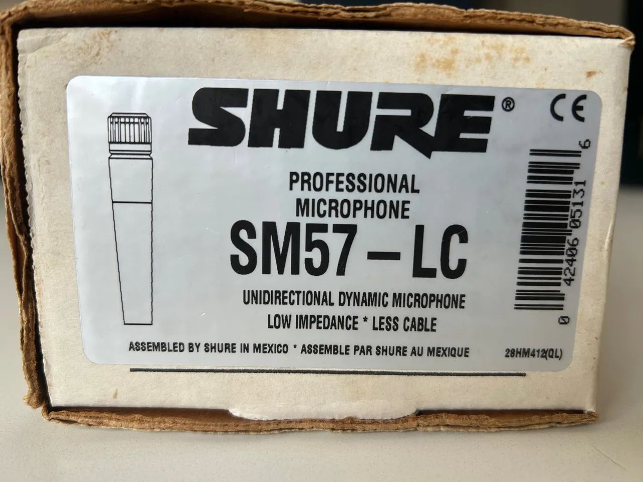 Microfone Shure SM57-LC  - Foto 2
