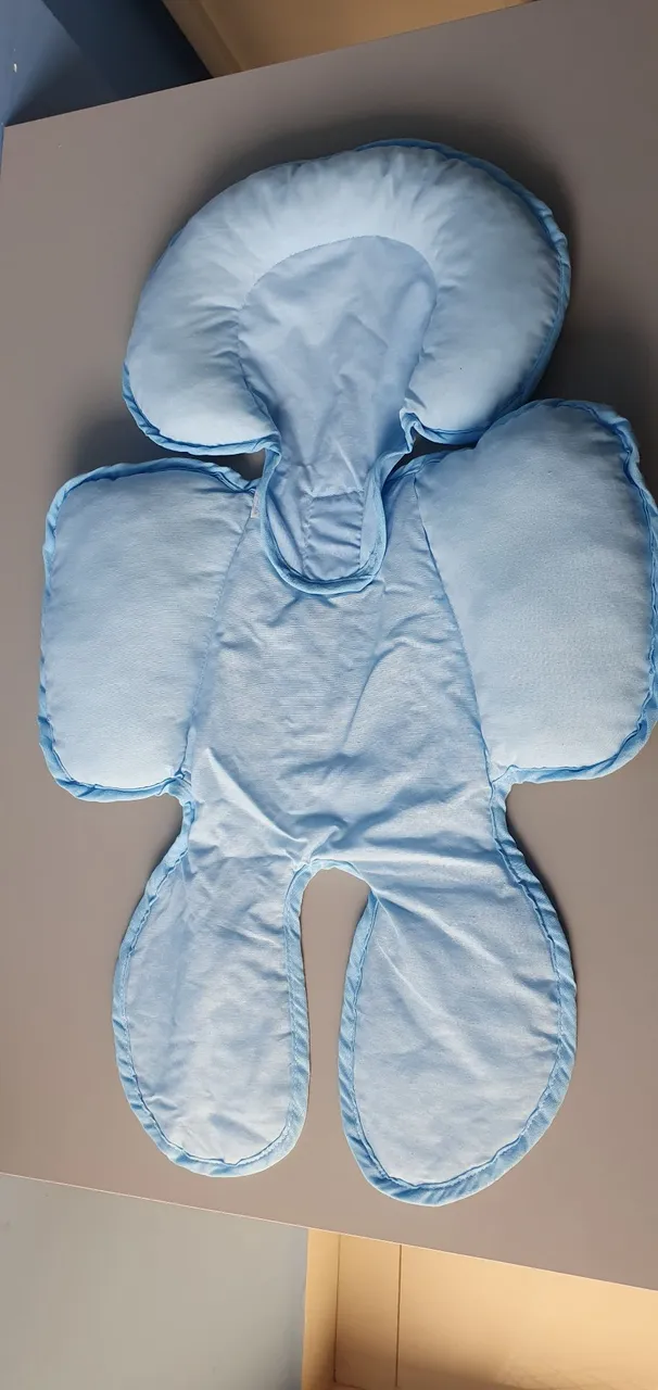 Redutor para bebê conforto azul