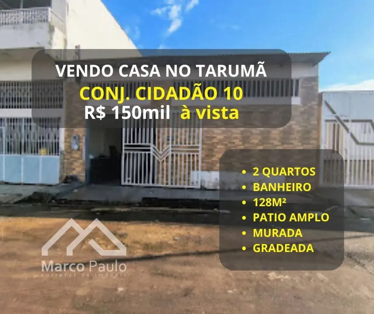Casa no Conj. Cidadão 10 - Pq. Riachuelo - Tarumã - Aceito Propostas