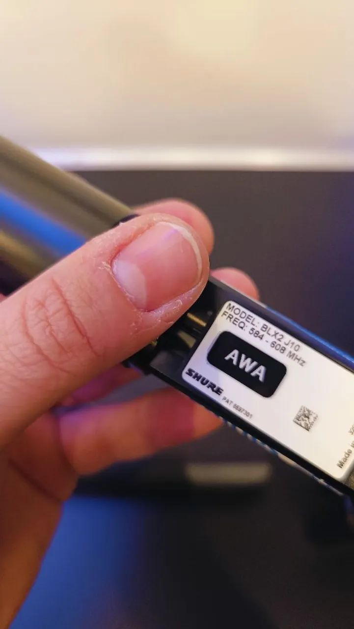 Microfone Sem Fio Original Shure - Semi Novo  - Foto 5