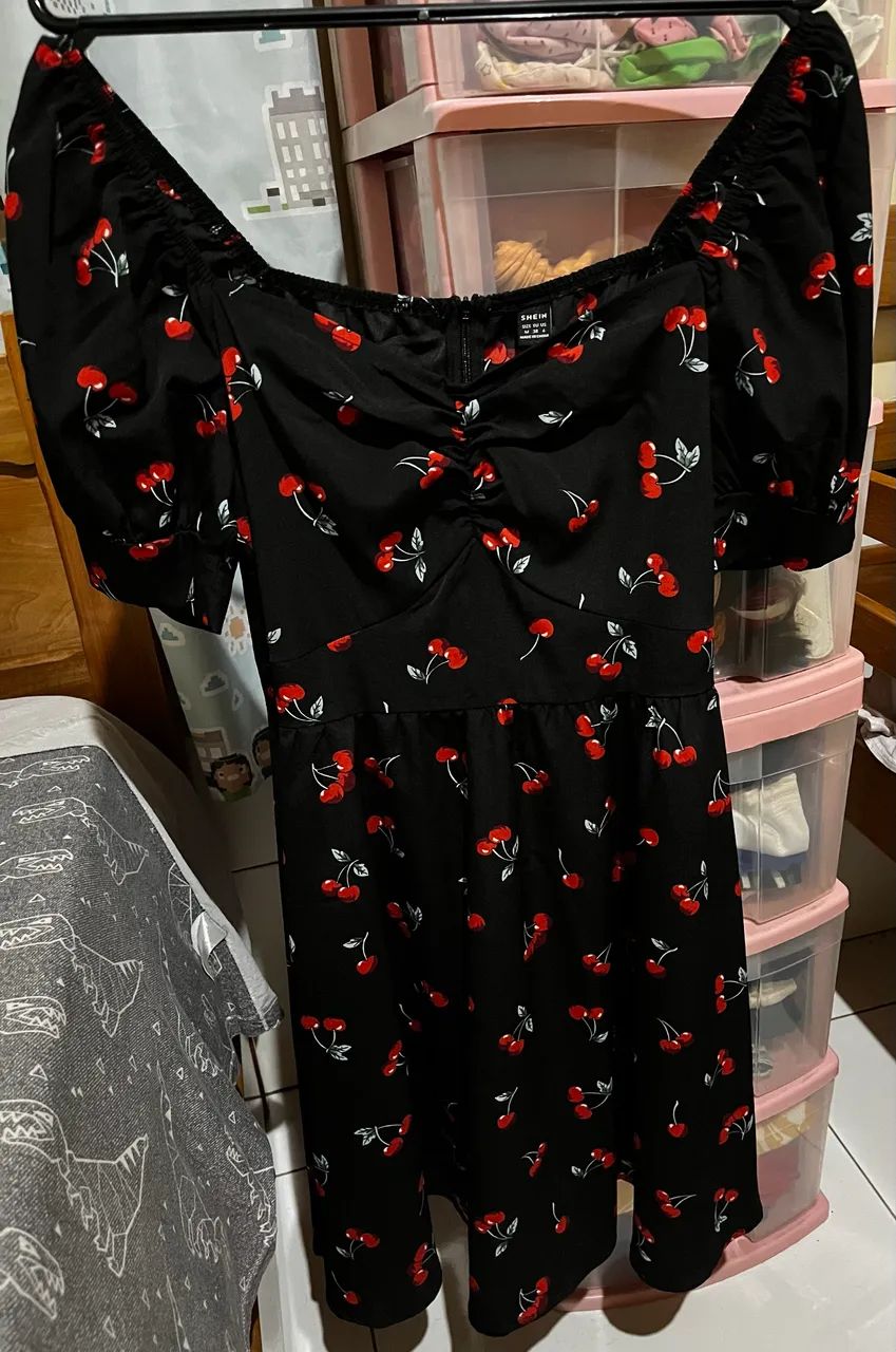 Vestido estampado marca: SHEIN, tamanho M - Foto 2