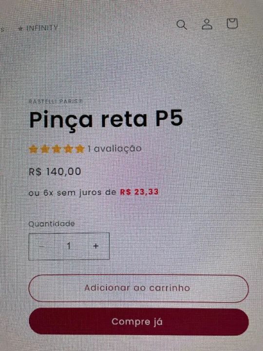 Jogo de pinças para Extensão de Cílios Rastelli - Foto 5