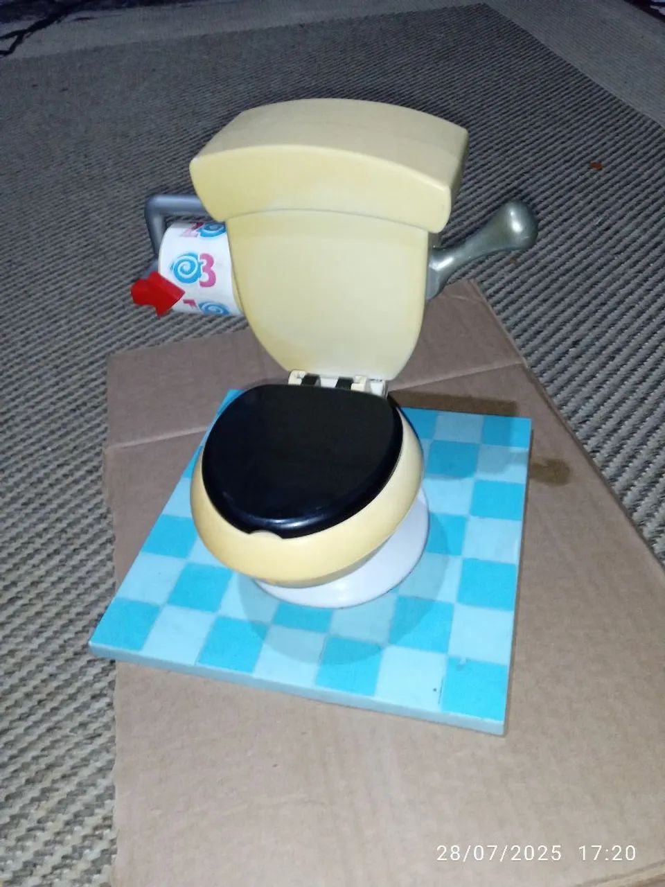 Privada de brinquedo divertida