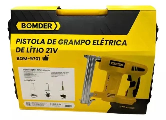 Grampeador Pinador Grampos Alta Pressão Profissional - Entregamos
