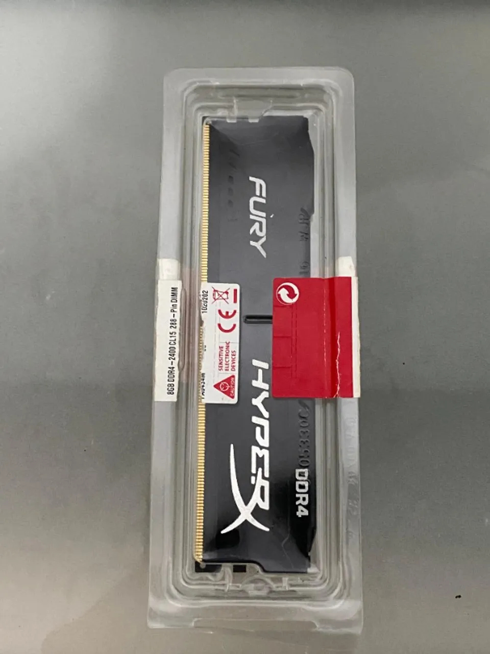 Memória RAM HyperX Fury 8GB DDR4 - Para técnicos ou conserto