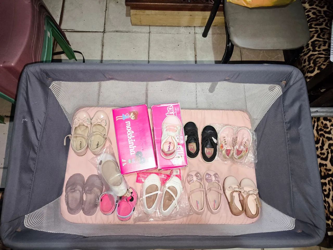 Berço portátil para bebê