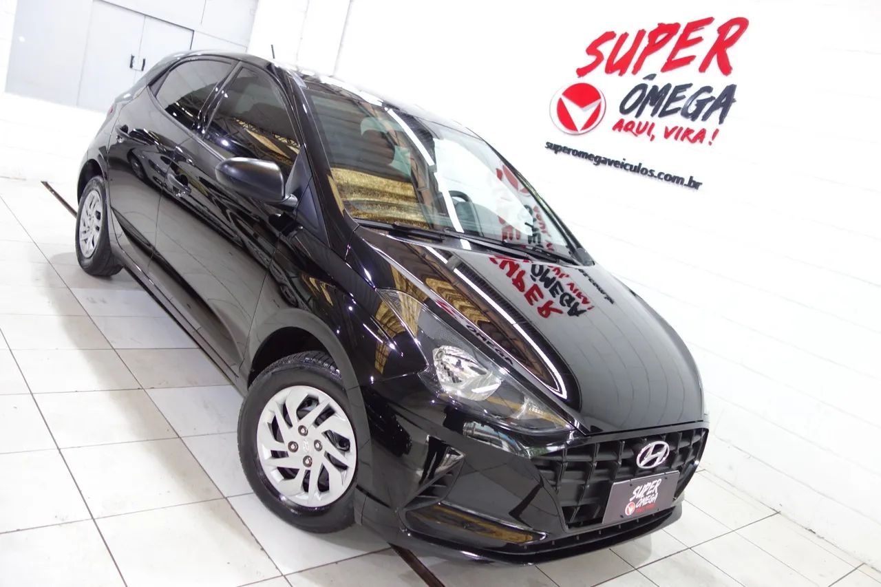HYUNDAI  -  HB20 1.0 12V FLEX SENSE MANUAL Cor Preto     2021