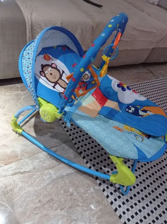 Cadeirinha de Balanço Infantil - Diversão e Segurança para o Bebê! - Foto 2