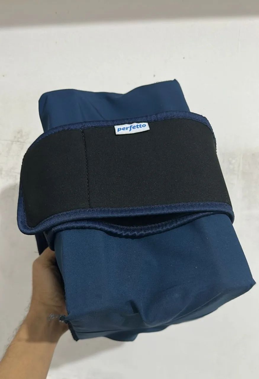 Almofada Coxim Abdutor De Perna E Quadril Espuma Perfetto Cor Azul-marinho