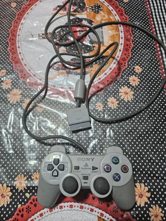 controle original ps1 estado de novo - Foto 5