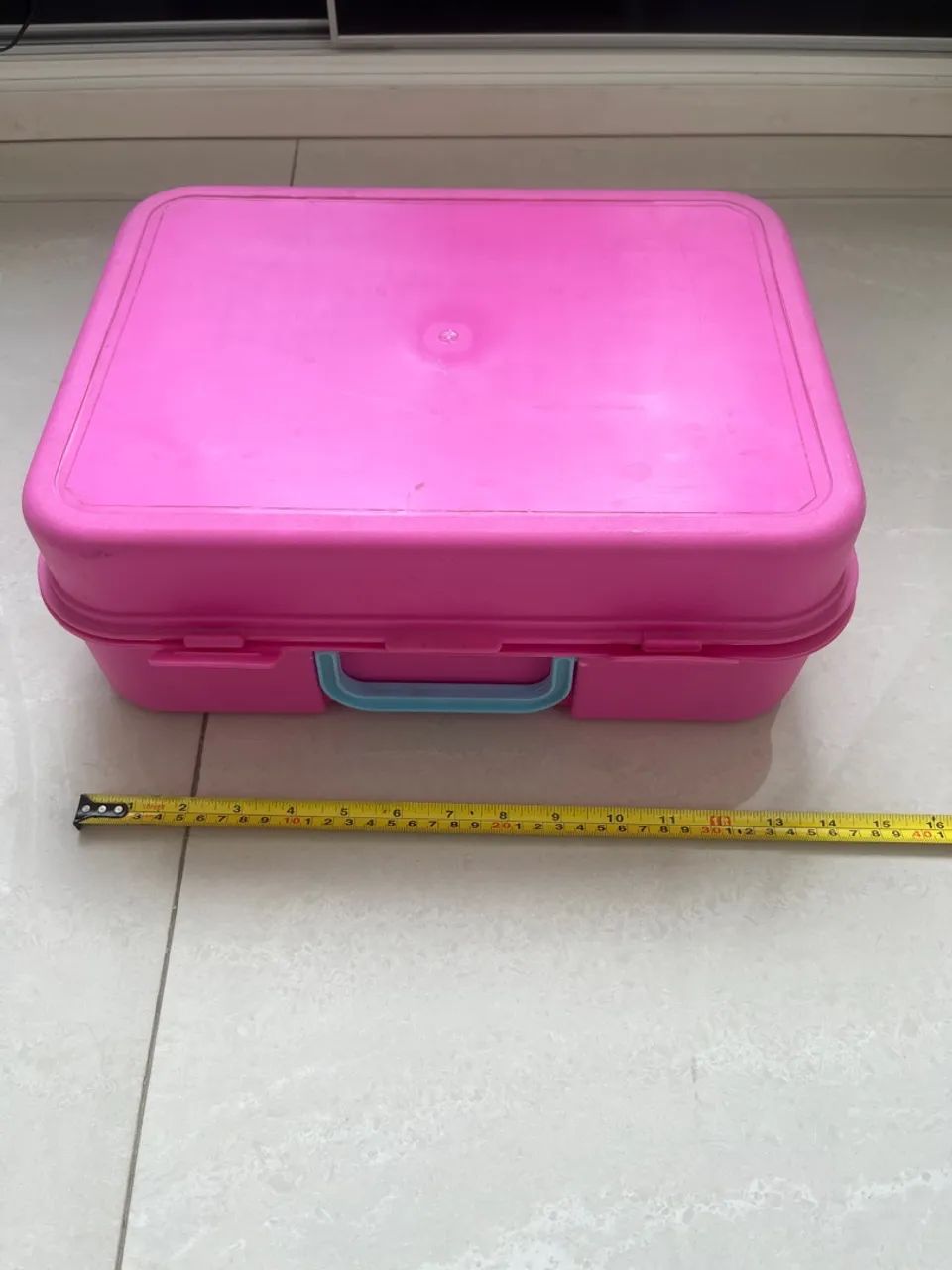Mala infantil plastico rosa