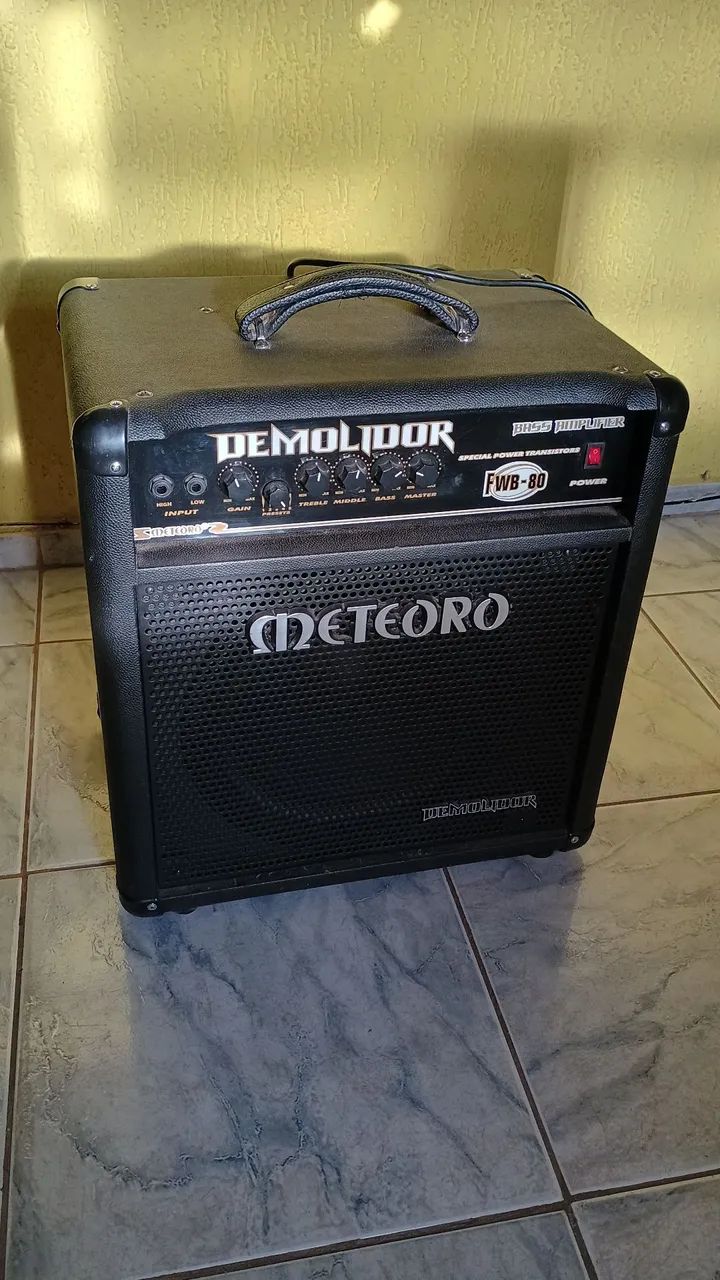 Amplificador de Baixo Meteoro Demolidor FWB-80 - Foto 3