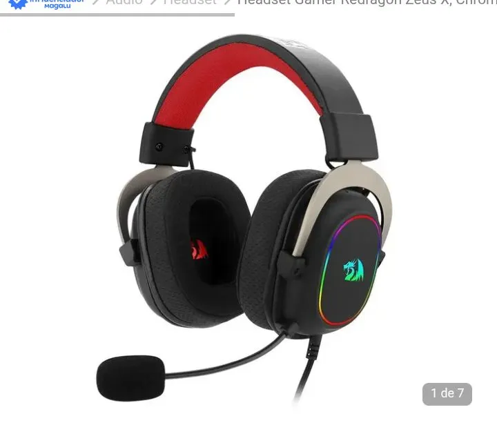 Headset Gamer Redragon Zeus X