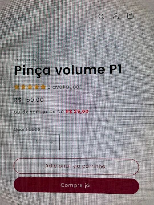 Jogo de pinças para Extensão de Cílios Rastelli - Foto 4
