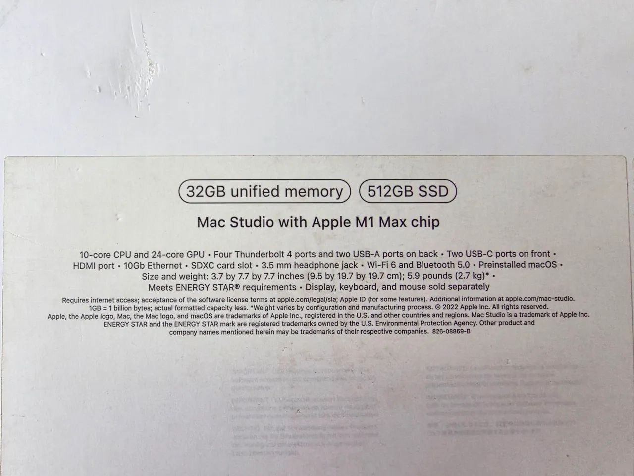 Apple Mac Studio Max M1 com 512gb de ssd 32gb de ram. - Foto 4