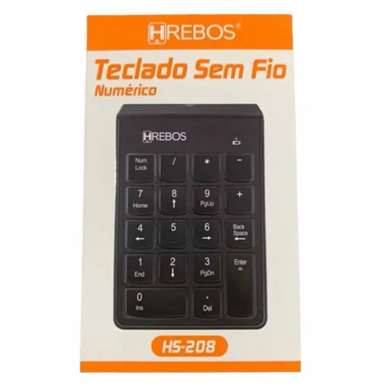 Teclado Numérico USB HREBOS - Novo - Foto 4