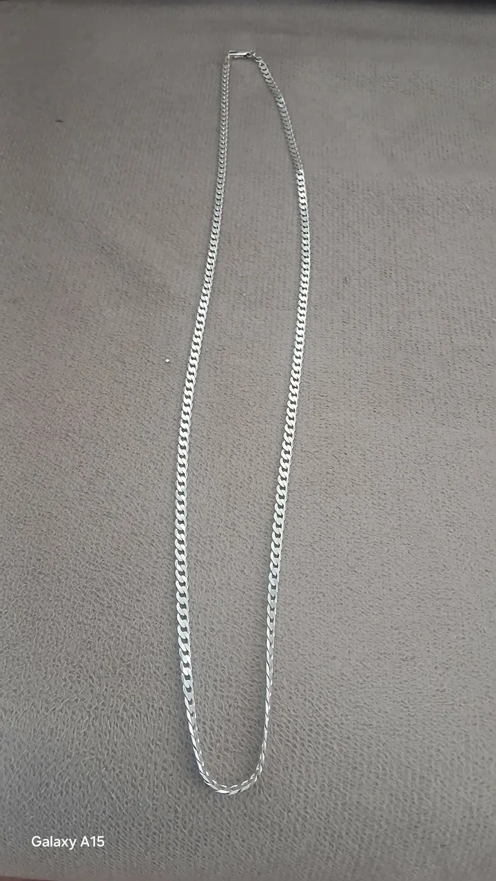 Corrente de prata valor 250